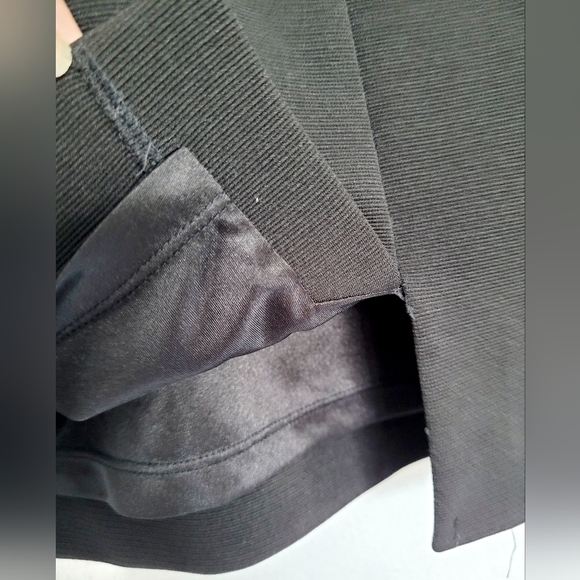 Alfani Women's Plus Size Stretch Knit Pencil Skirt Back Zip Black Lined 18W - Picture 12 of 16